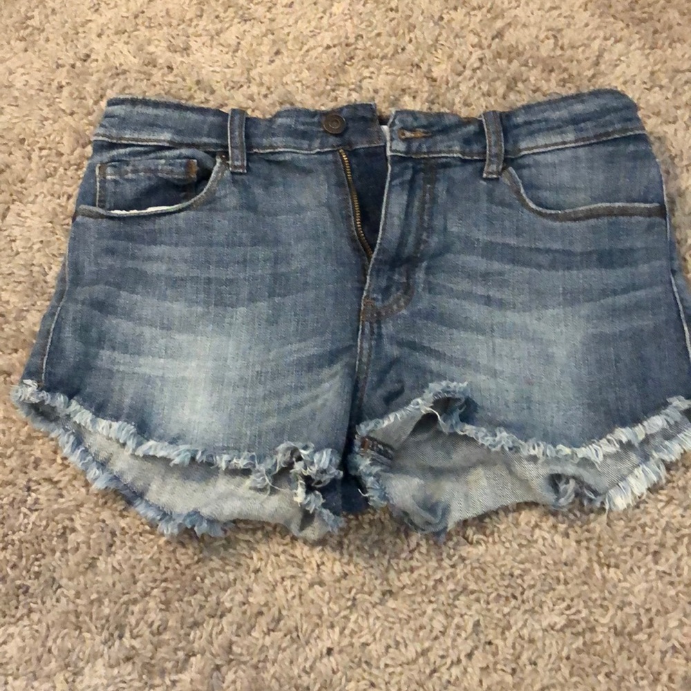 High Waisted Jean Shorts
